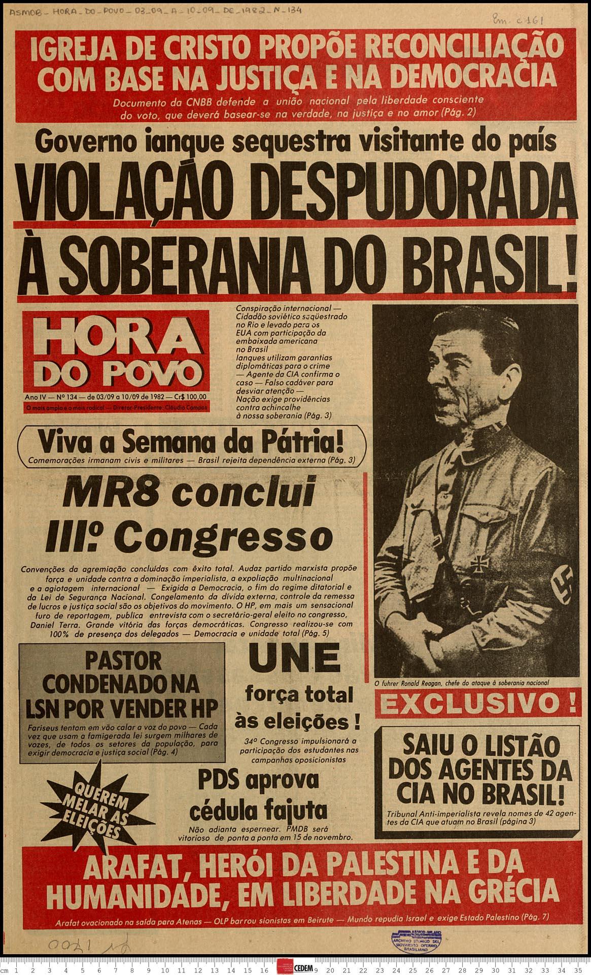 Hora do Povo - 134 - 03 a 10 de set. 1982