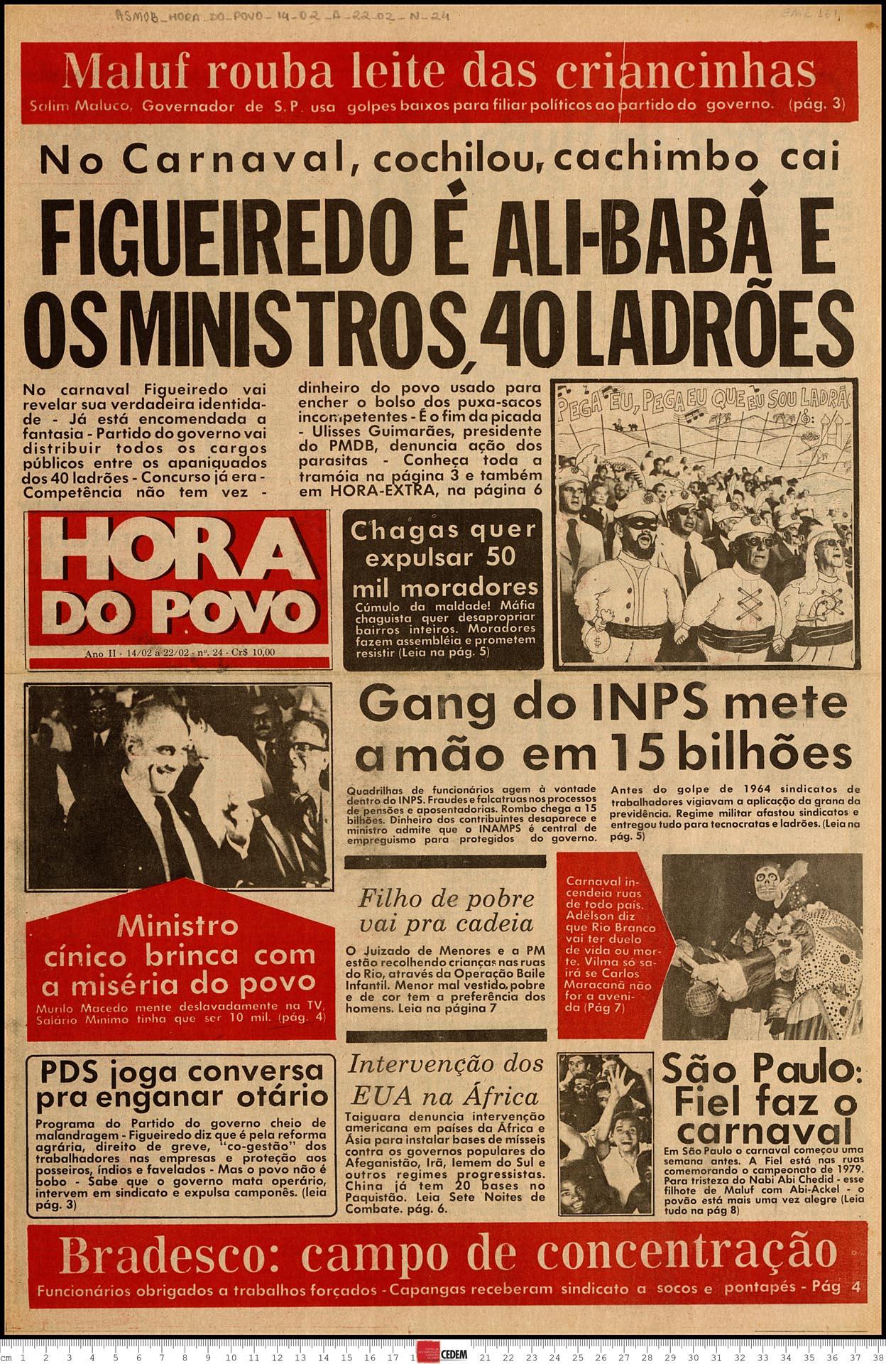 Hora do Povo - 24 - 14 a 22 de fev. 1980