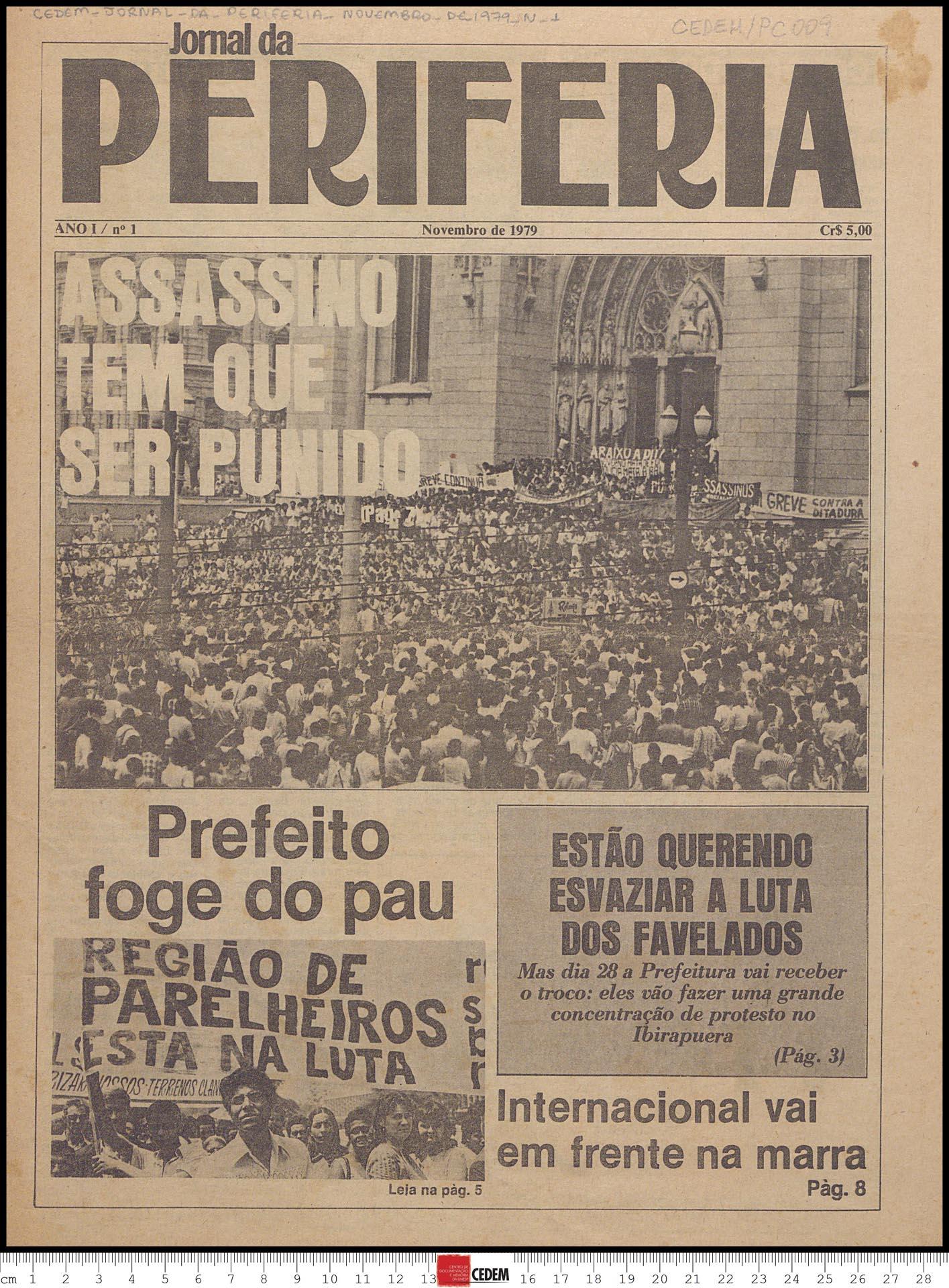 Jornal da Periferia - 1 - nov. 1979