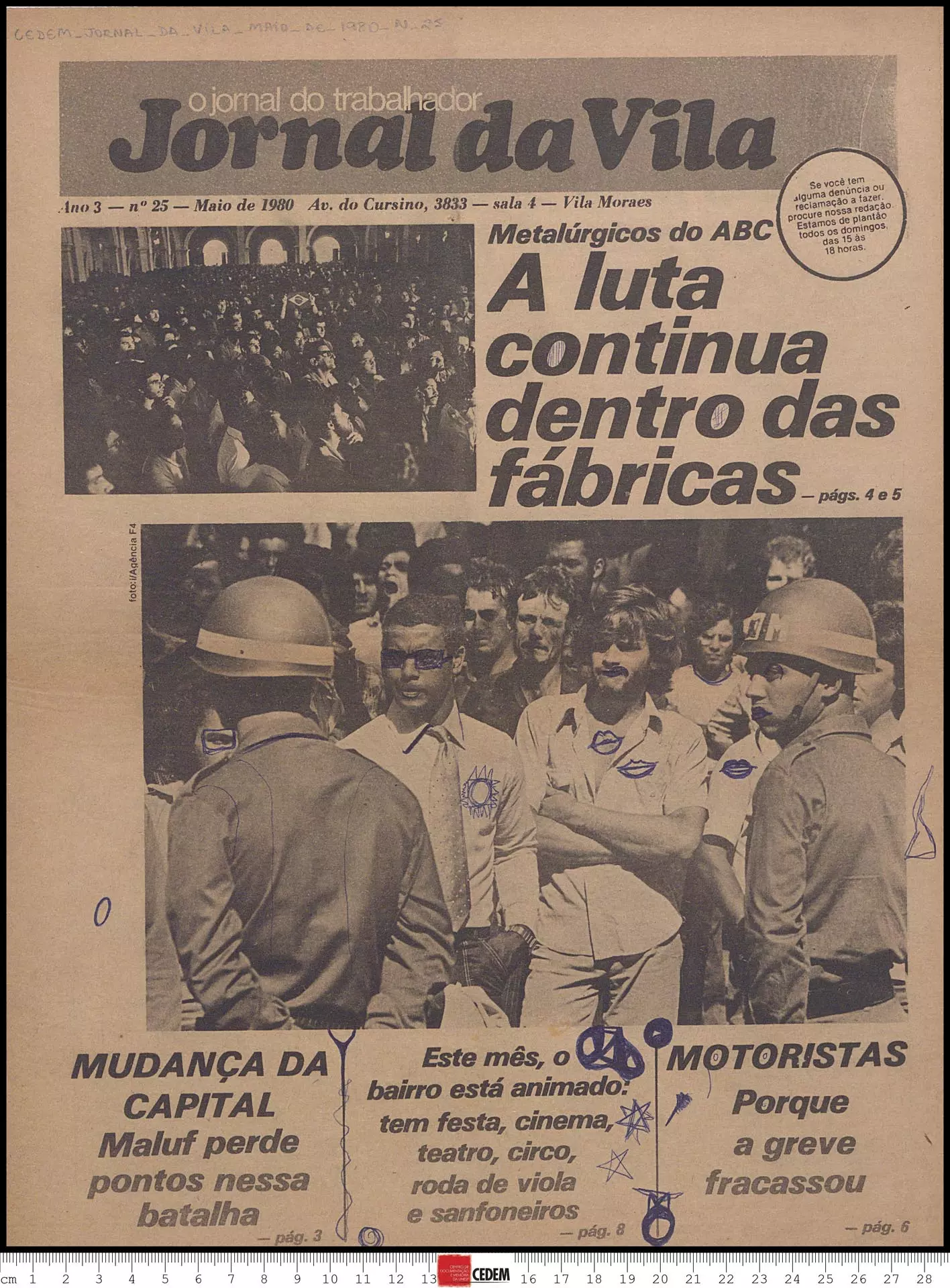 Jornal da Vila - 25 - mai. 1980