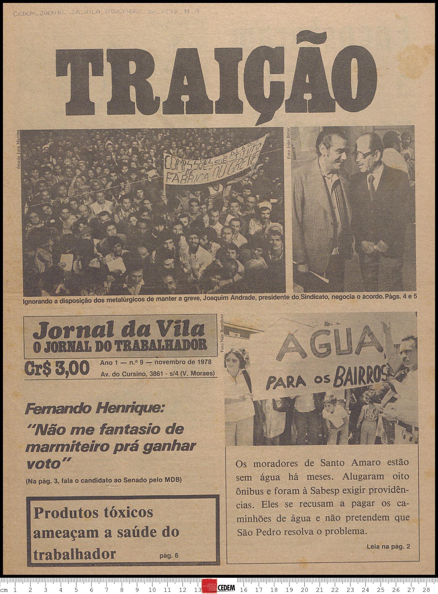 Jornal da Vila - 9 - nov. 1978