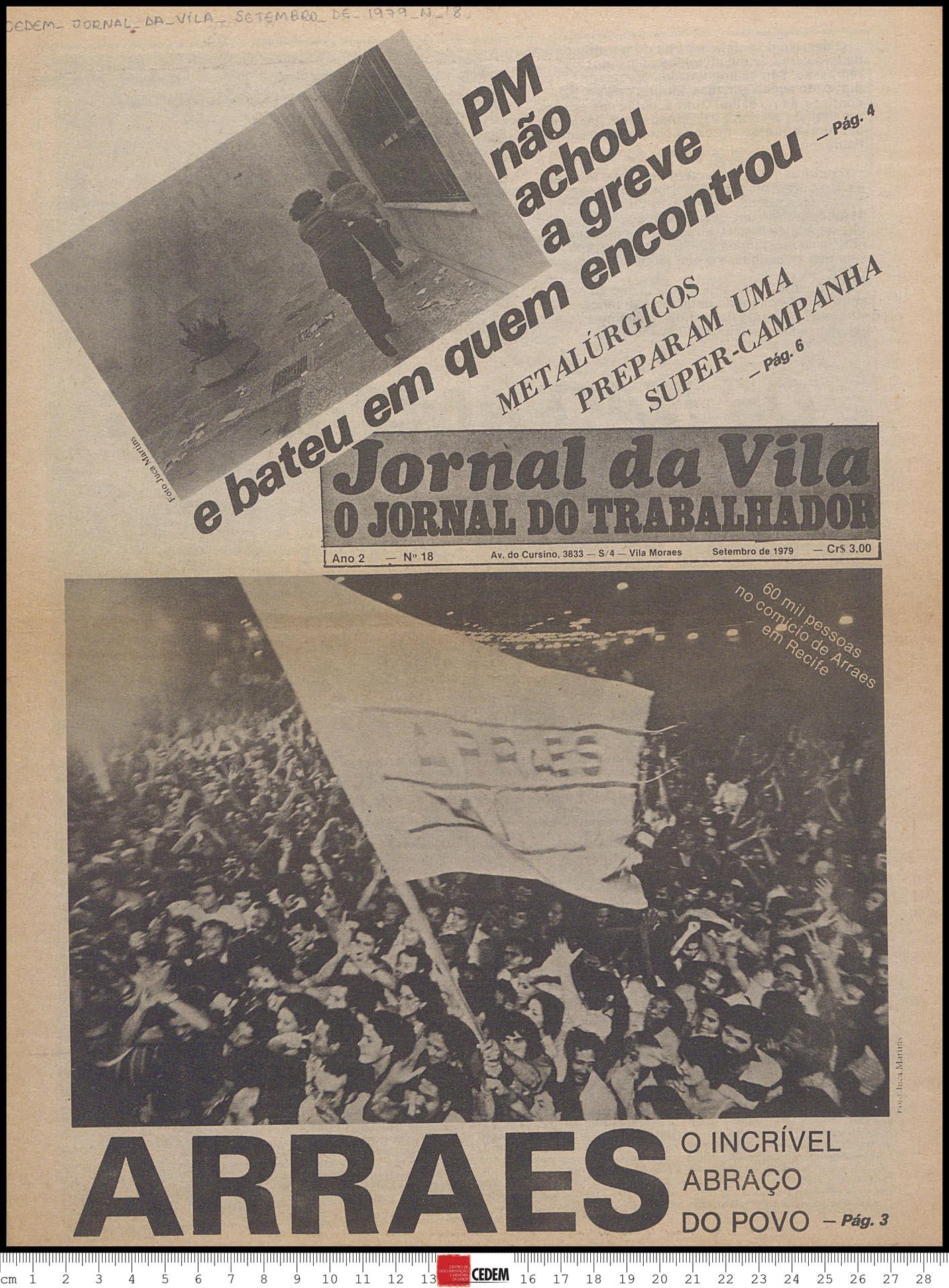 Jornal da Vila - 18 - set. 1979