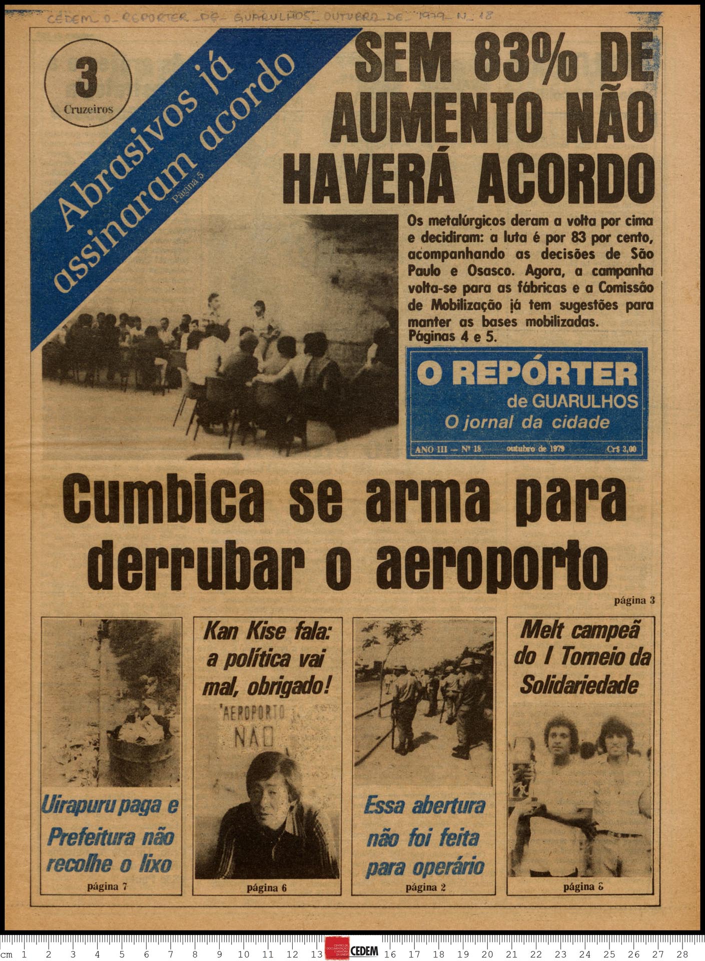 O reportér de Guarulhos - 18 - out. 1979