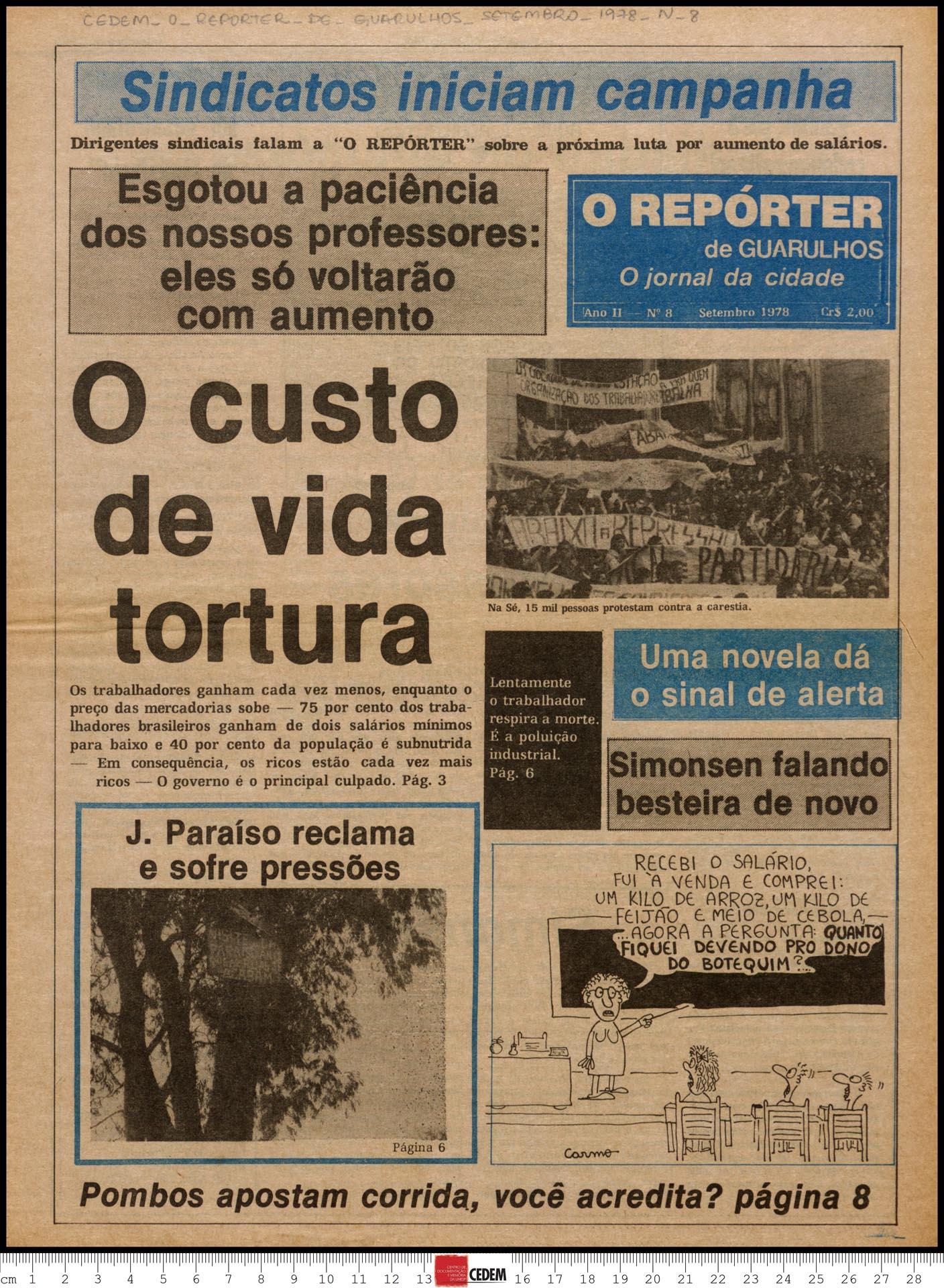 O reportér de Guarulhos - 8 - set. 1978