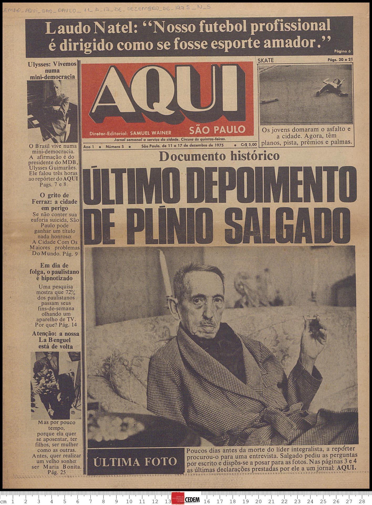 Aqui São Paulo - 11 a 17 de dezembro de 1975 n 05