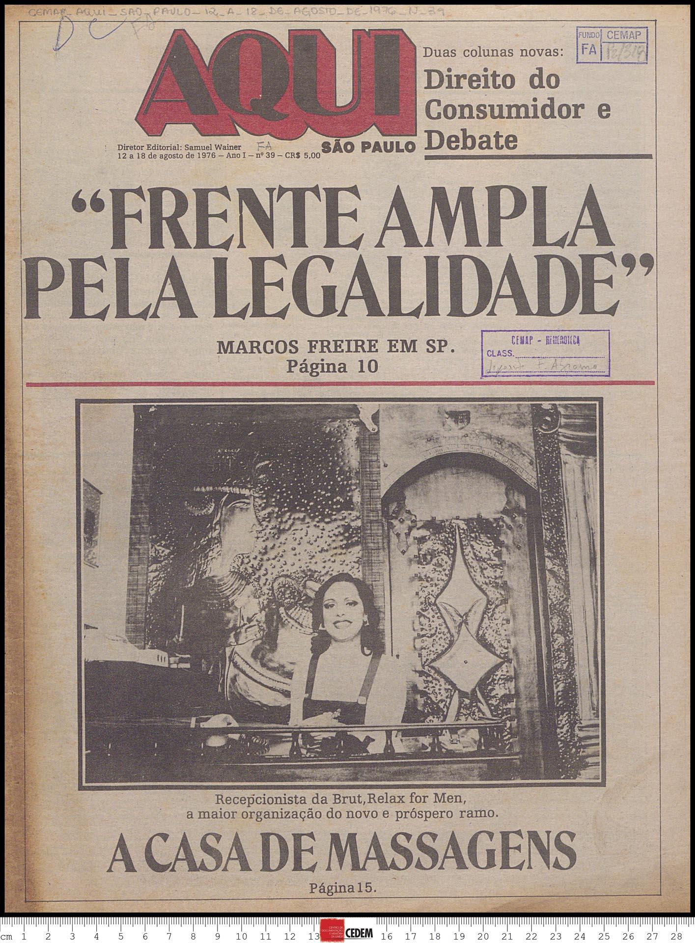 Aqui São Paulo - 12 a 18 de agosto de 1976 n 39