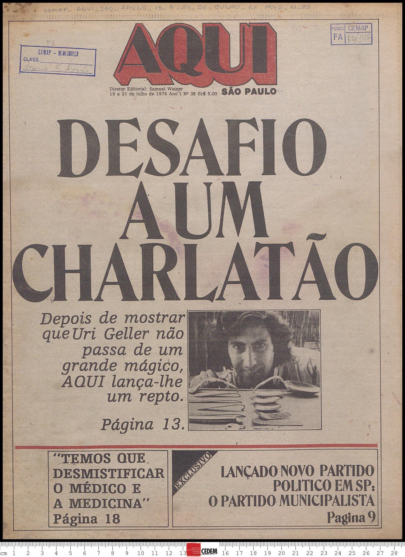 Aqui São Paulo - 15 a 21 de julho de 1976 n 35