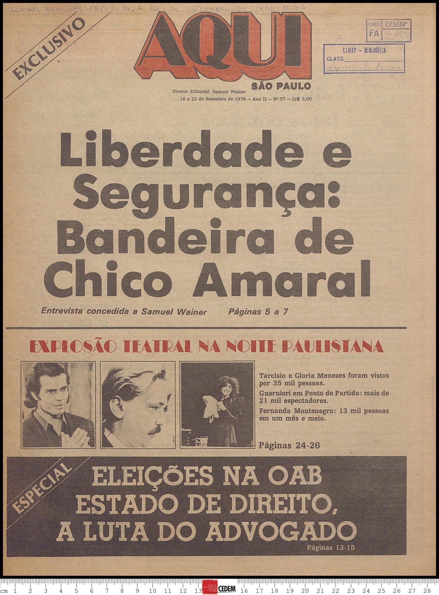 Aqui São Paulo - 16 a 22 de dezembro de 1976 n 57