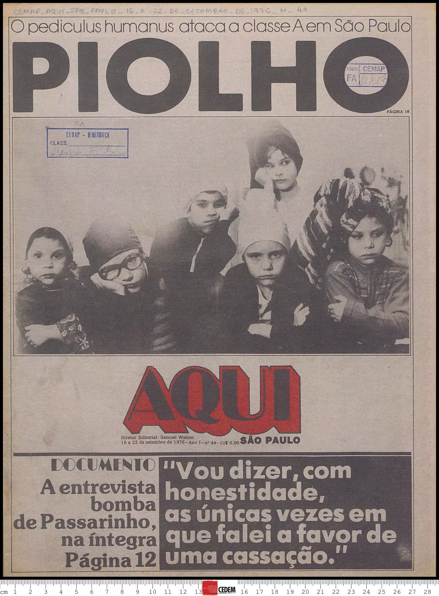 Aqui São Paulo - 16 a 22 de setembro de 1976 n 44