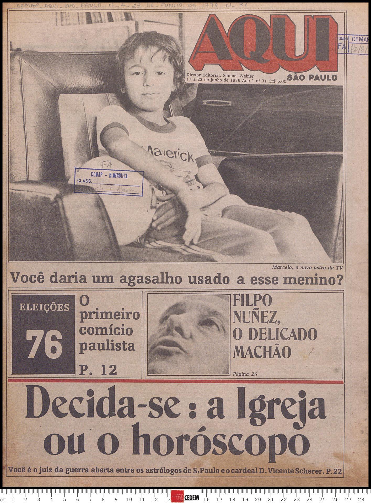 Aqui São Paulo - 17 a 23 de junho de 1976 n 31