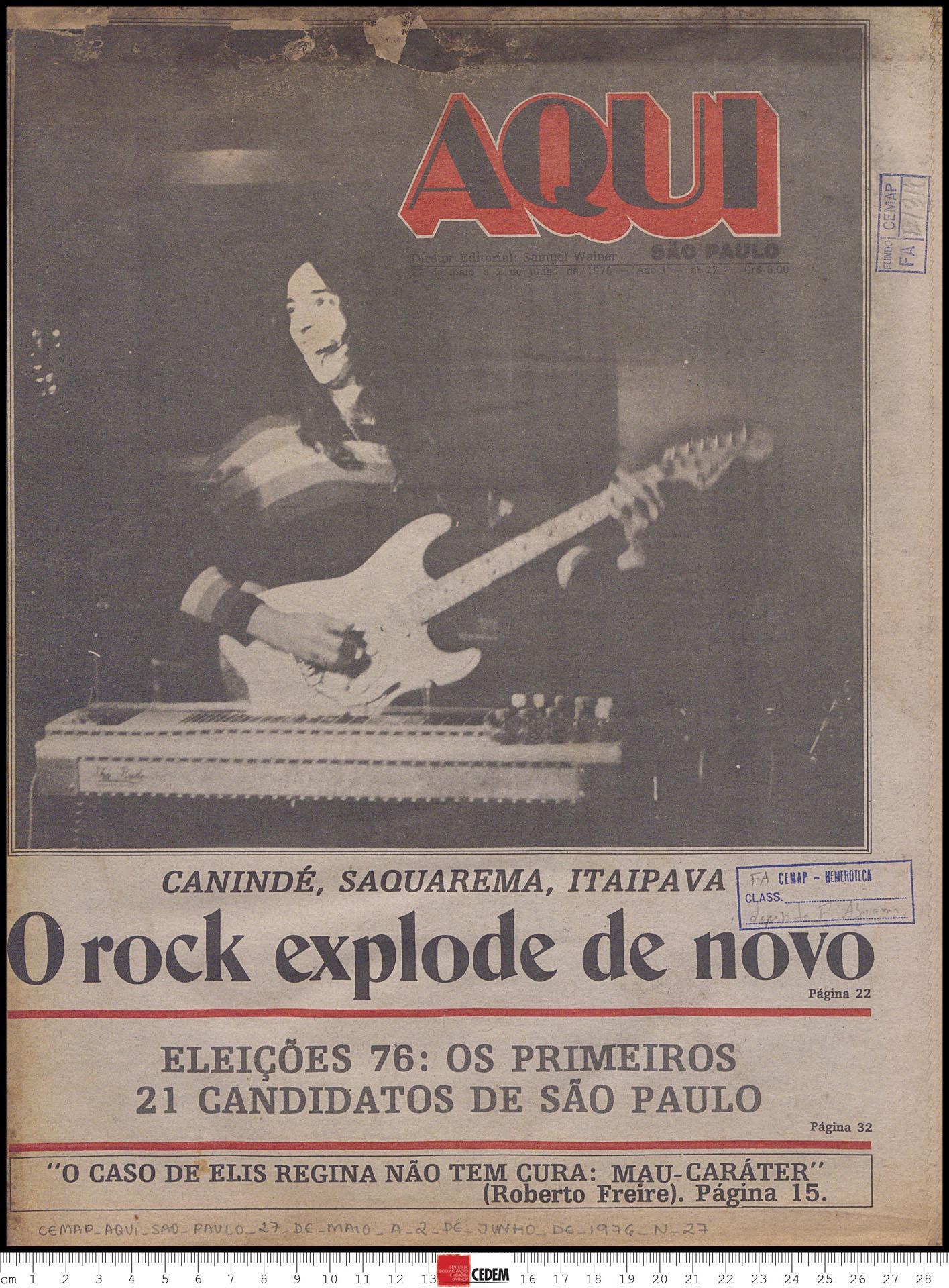 Aqui São Paulo - 27 de maio a 2 de junho de 1976 n 27