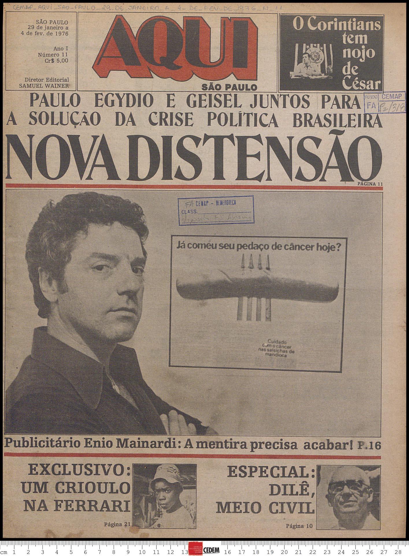 Aqui São Paulo - 29 de janeiro a 4 de fev de 1976 n 11