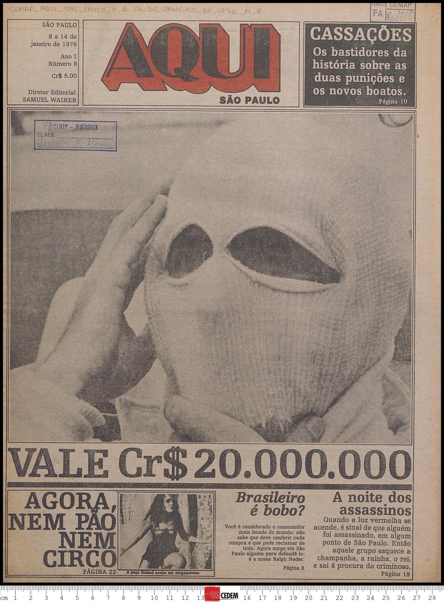 Aqui São Paulo - 8 a 14 de janeiro de 1976 - n8