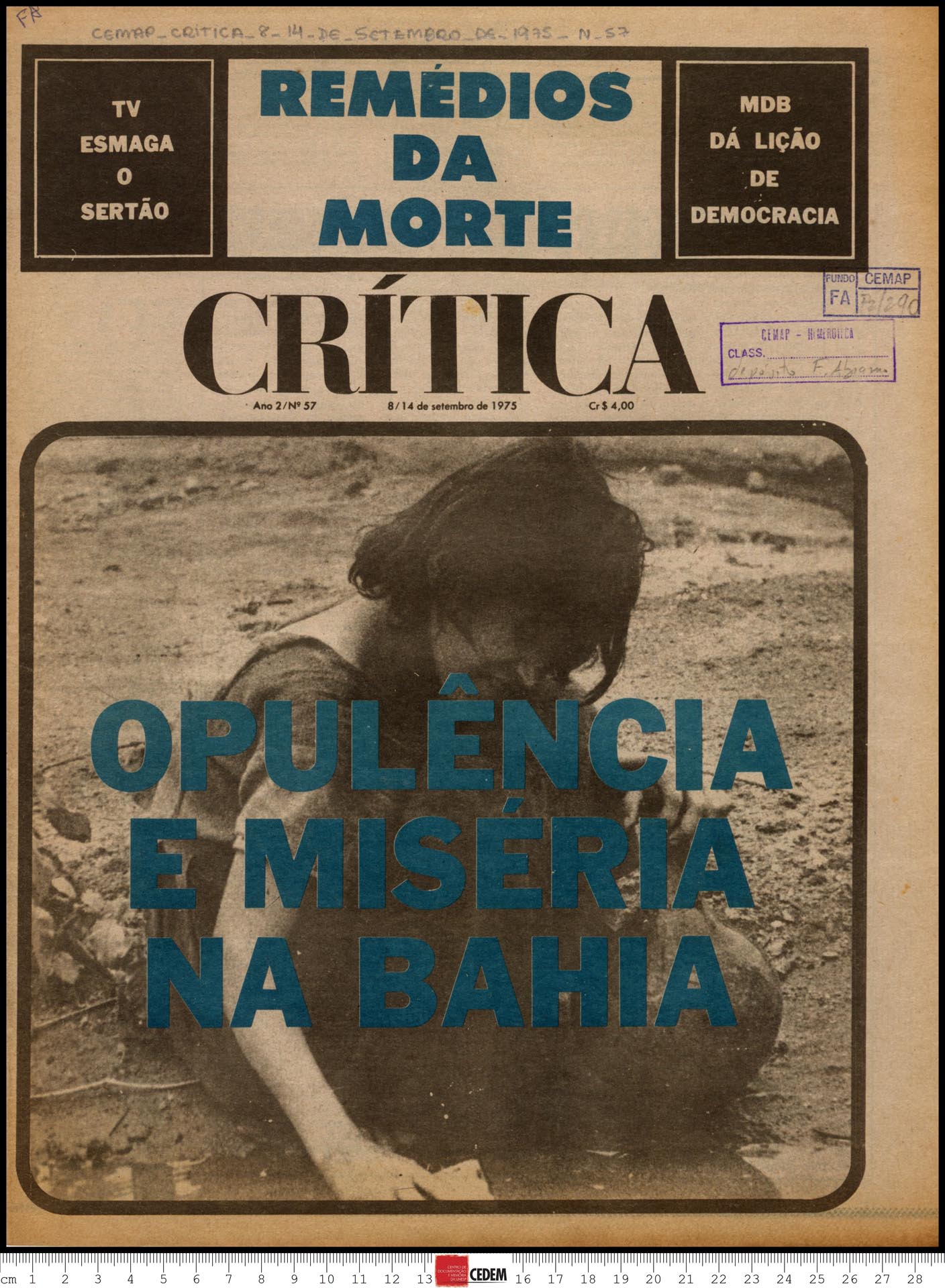Crítica - 57 - 8 a 14 de set. de 1975