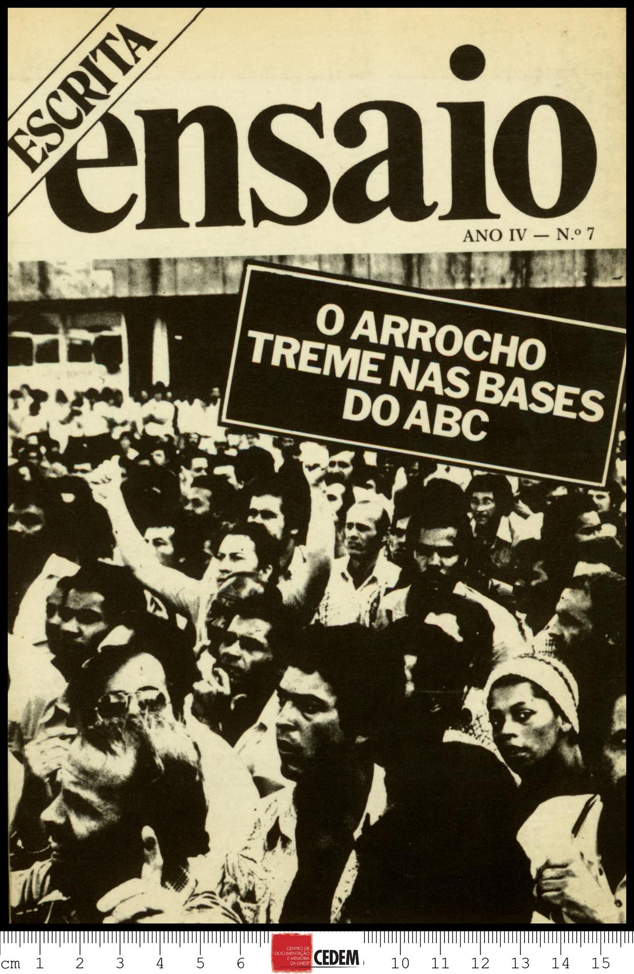 Escrita / Ensaio - 7 - abr. 1980