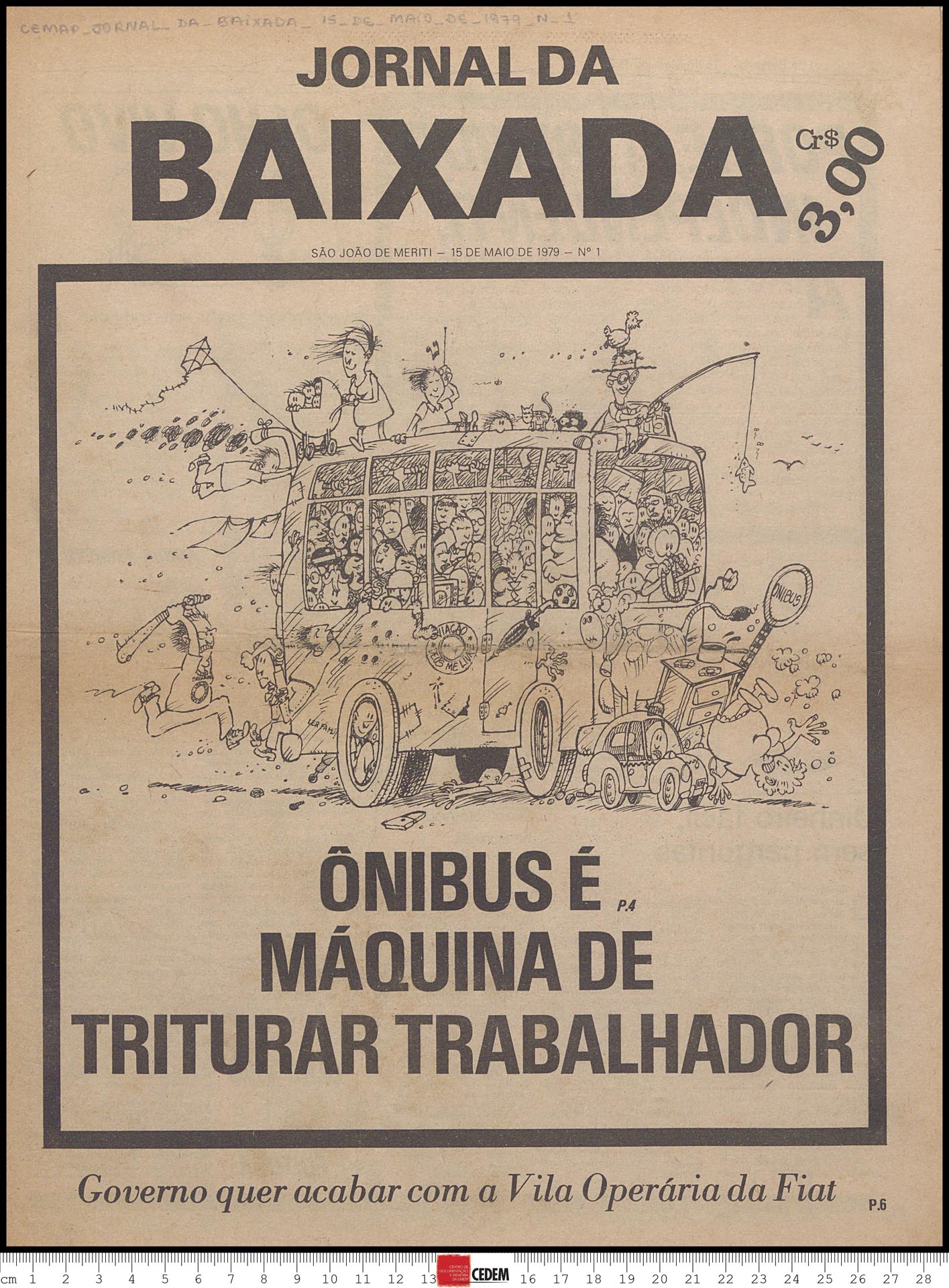 Jornal da Baixada - 1 - mai. 1979