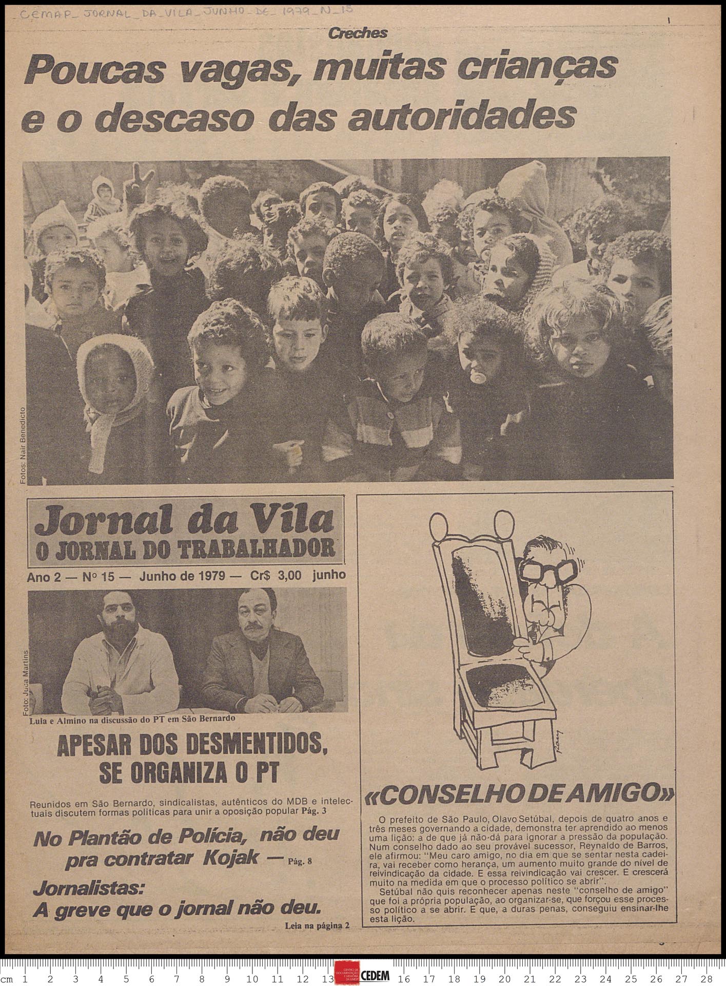 Jornal da Vila - 15 - jun. 1979