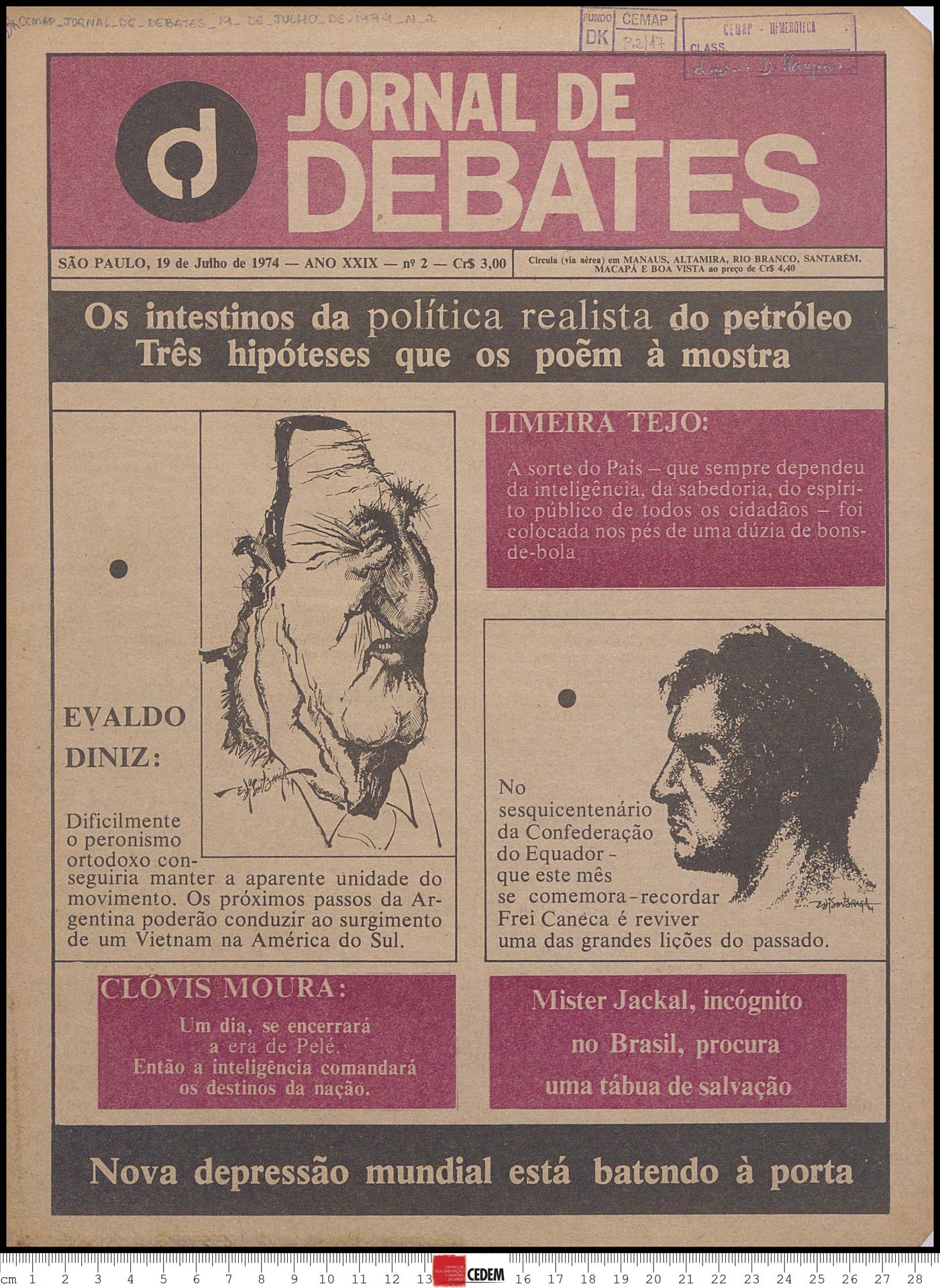Jornal de debates - 2 - jul/74