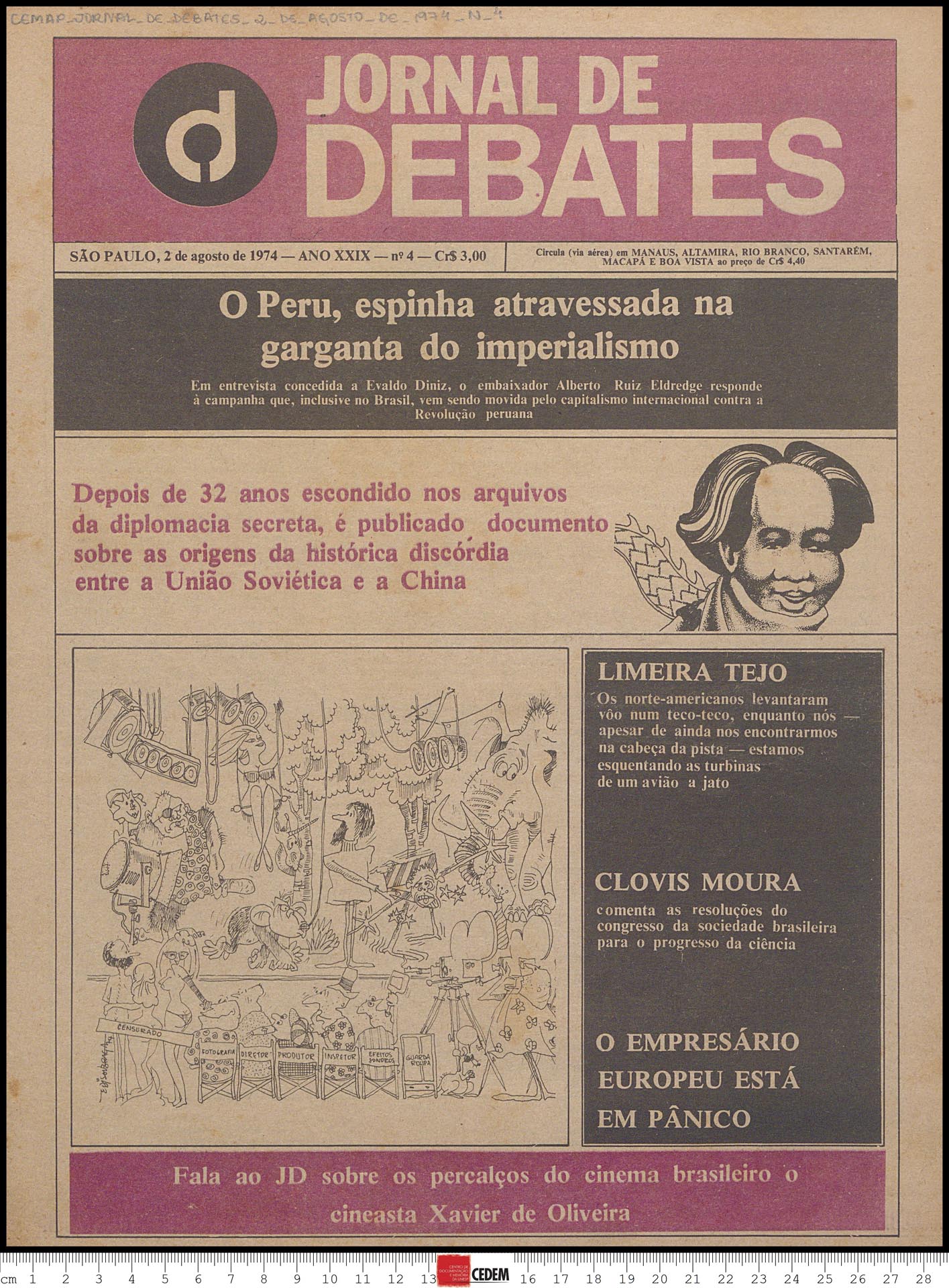 Jornal de debates - 4 - ago/74