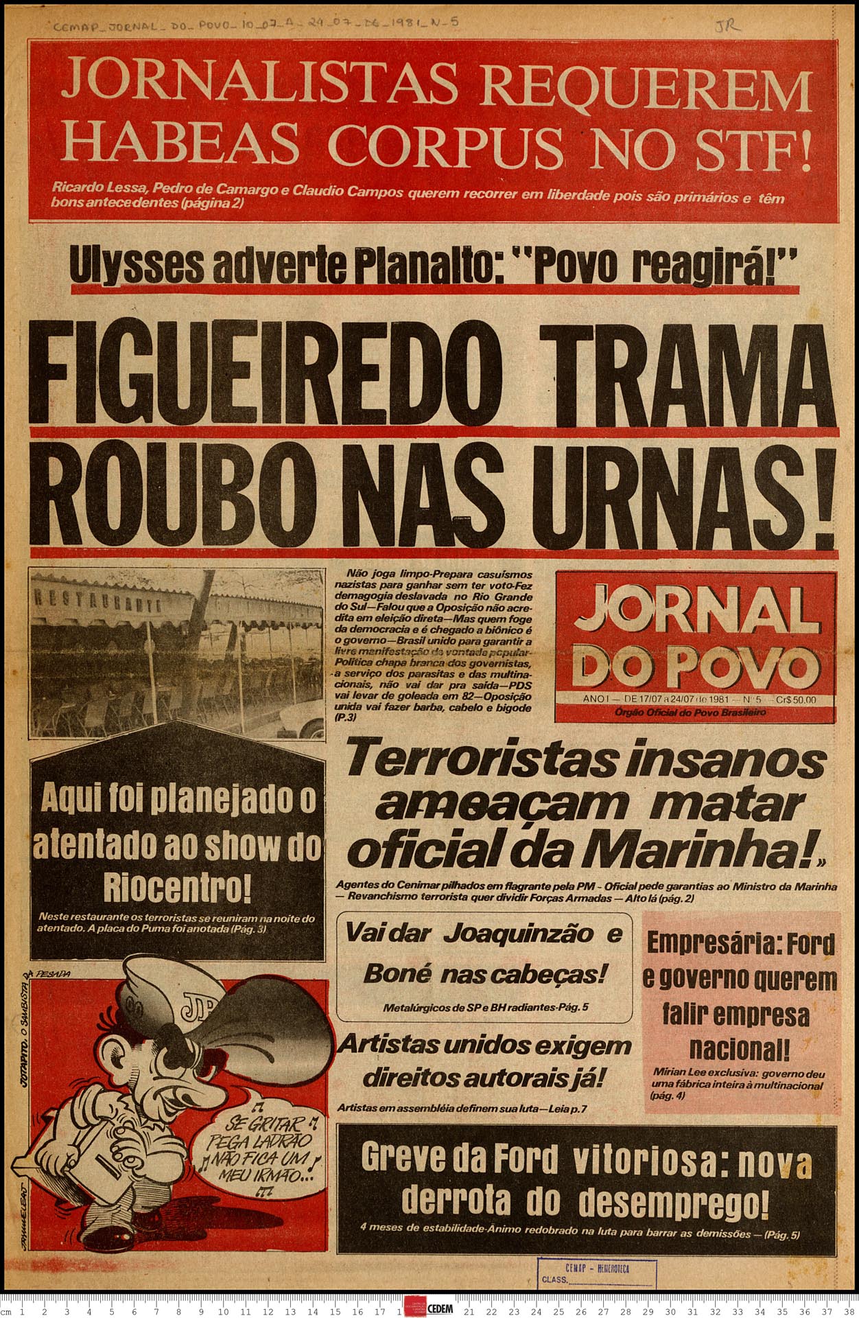 Jornal do Povo - 5 - 10 a 24 de jul 1981