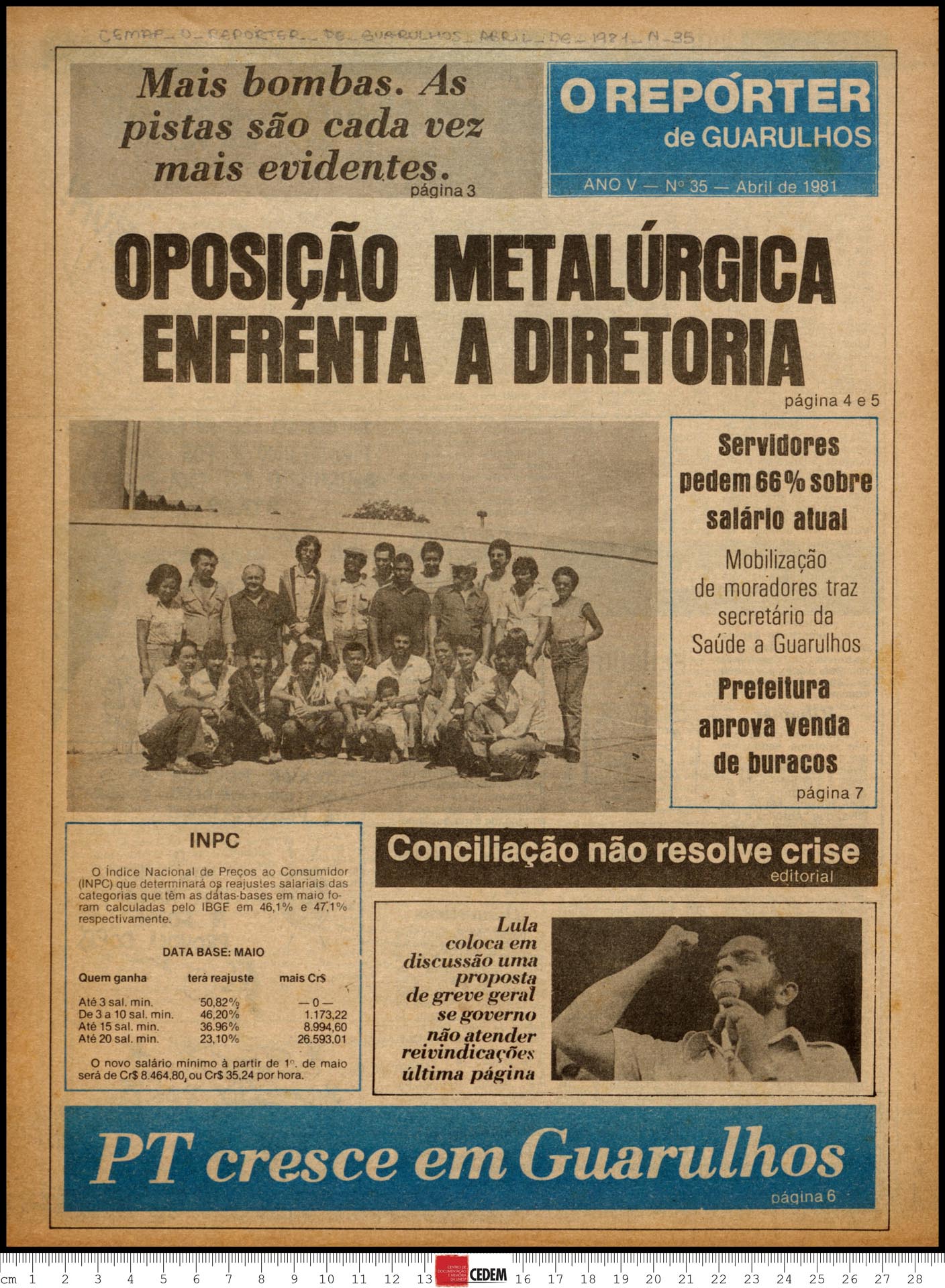 O reportér de Guarulhos - 35 - abr. 1981