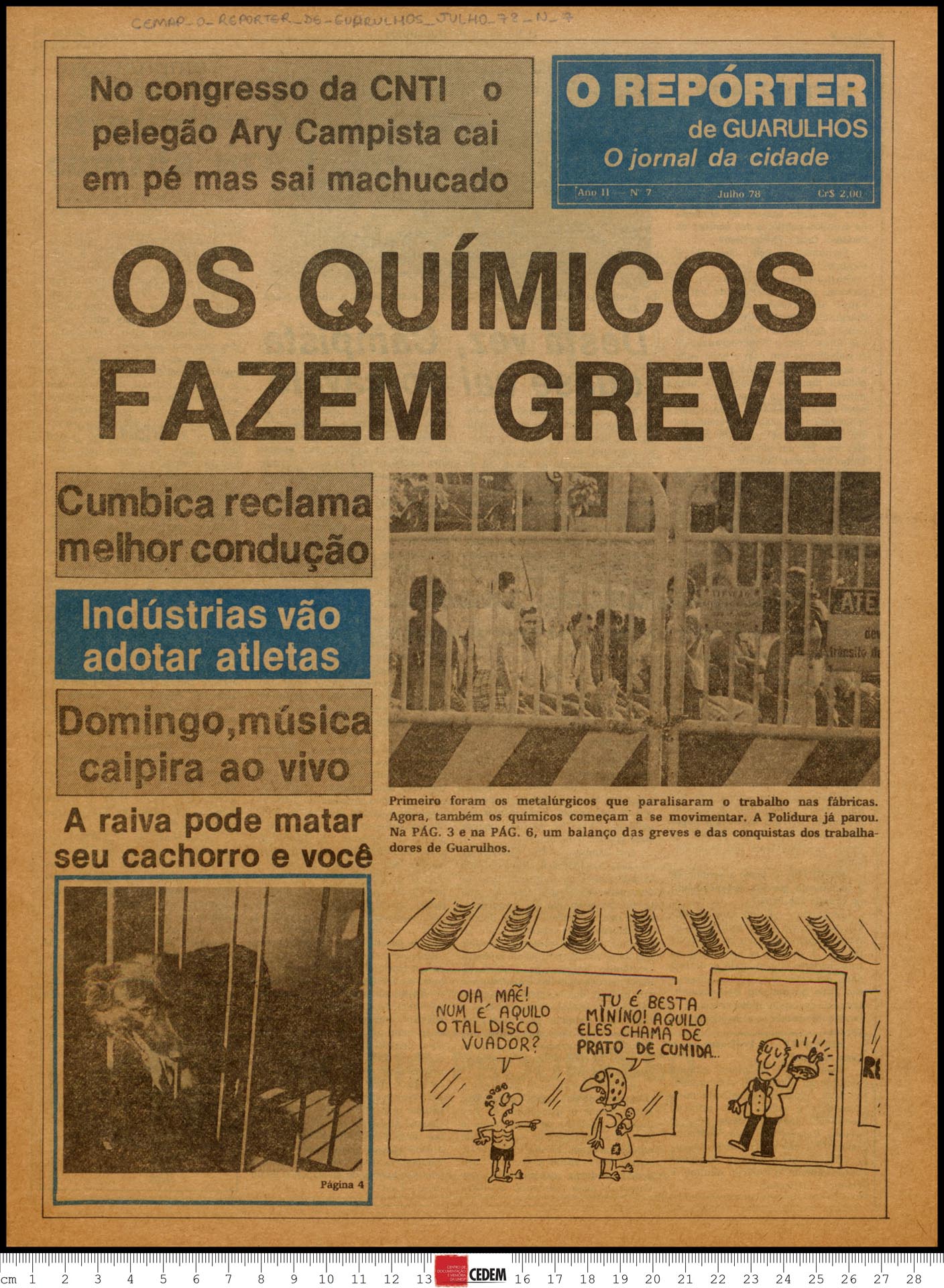 O reportér de Guarulhos - 7 - jul. 1978
