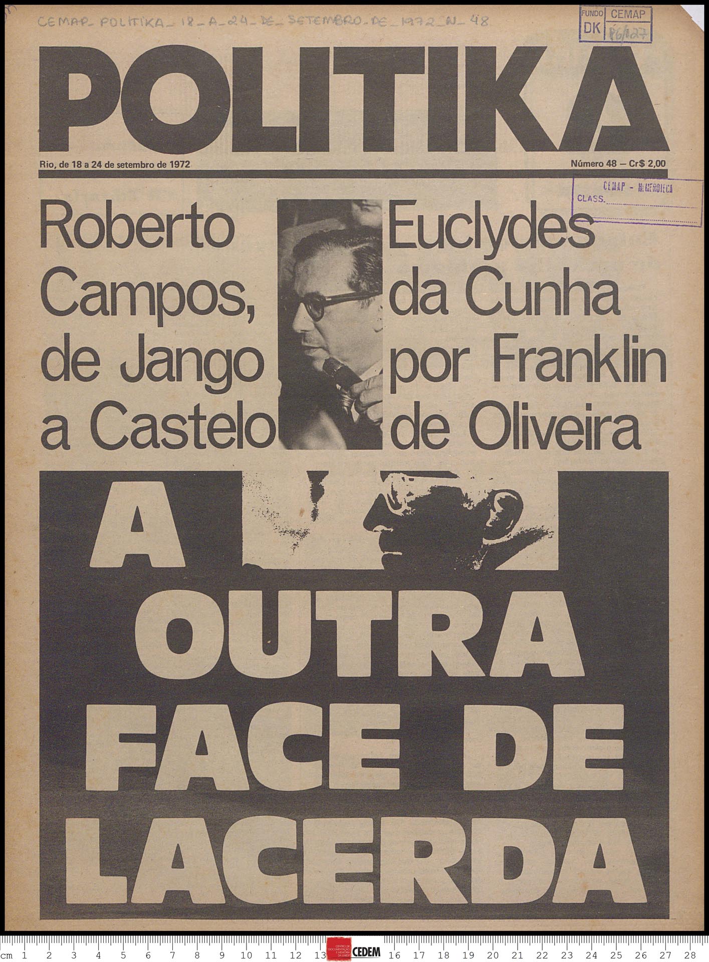 Politika - 48 - 18 a 24 de set. 1972