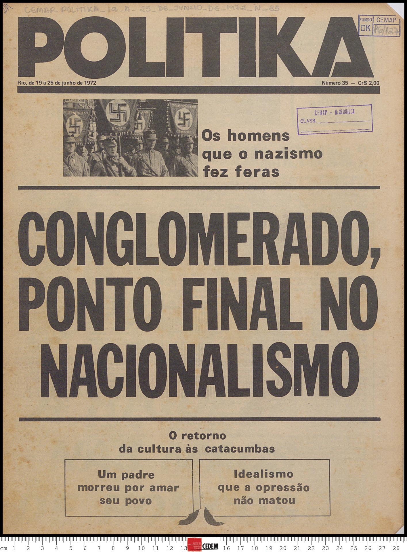 Politika - 35 - 19 a 25 de jun. 1972