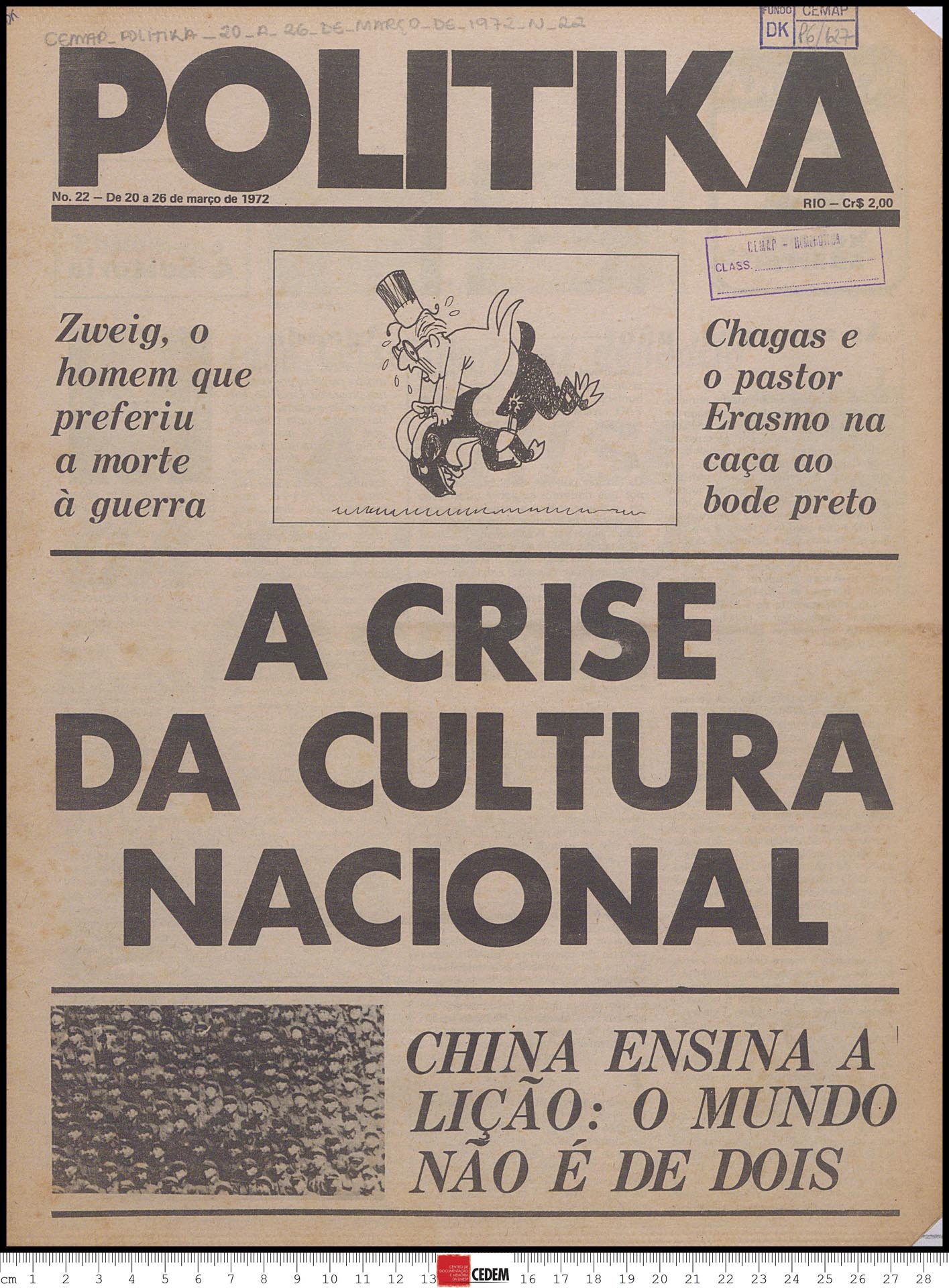 Politika - 22 - 20 a 26 de mar. 1972