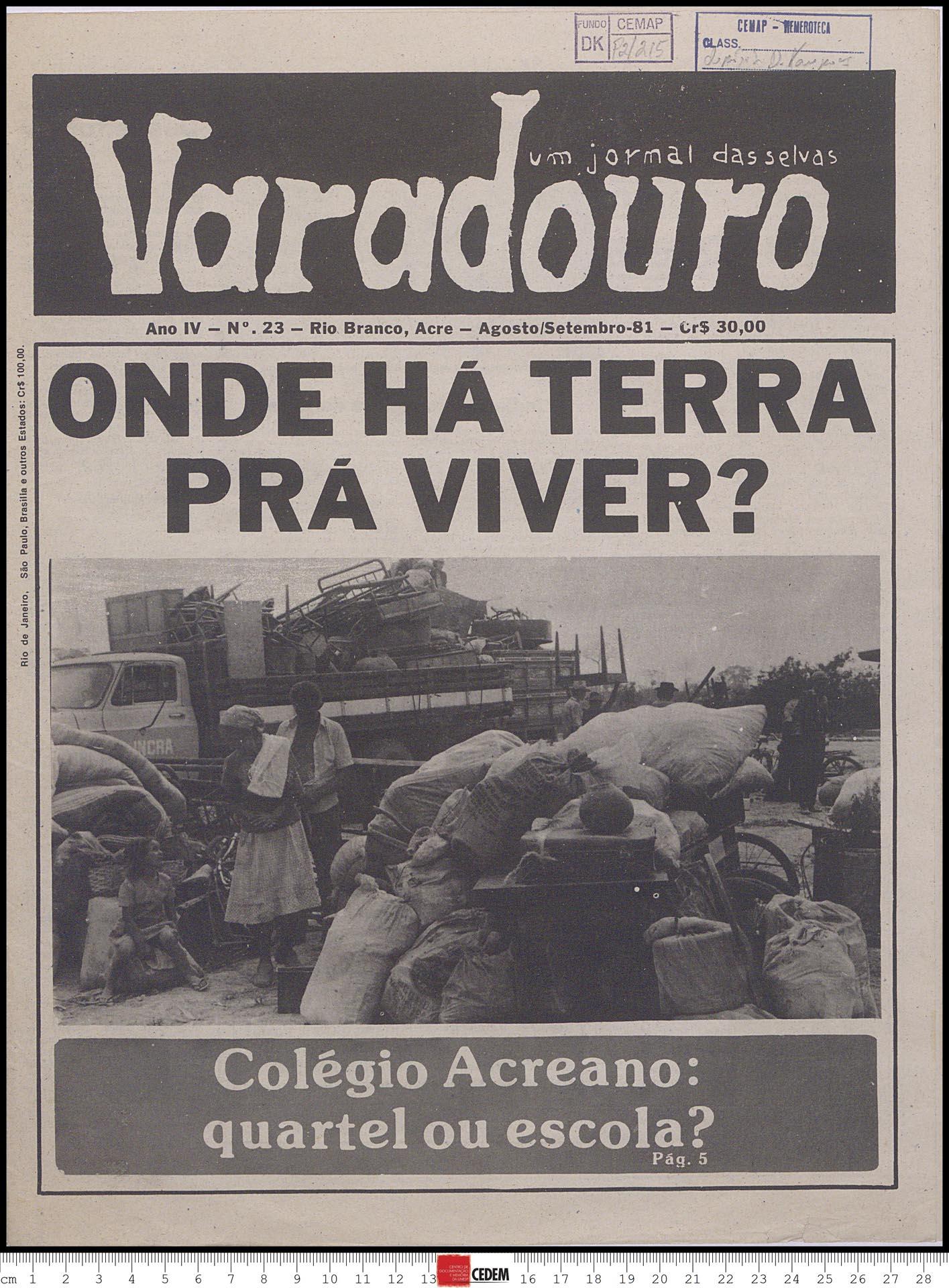 Varadouro - 23 - ago. set. 1981