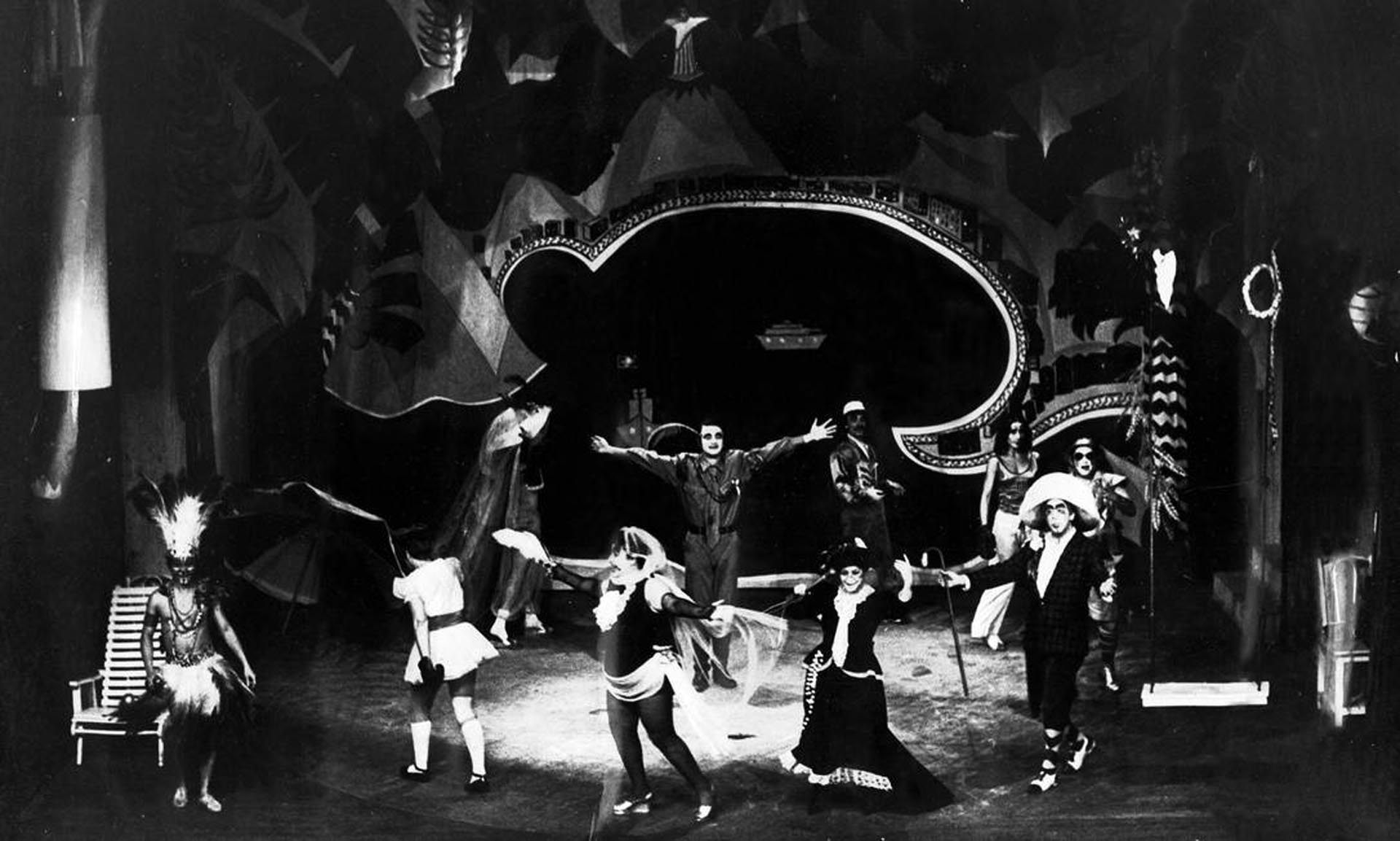 Encenação de O rei da Vela no Teatro Oficina em 1967