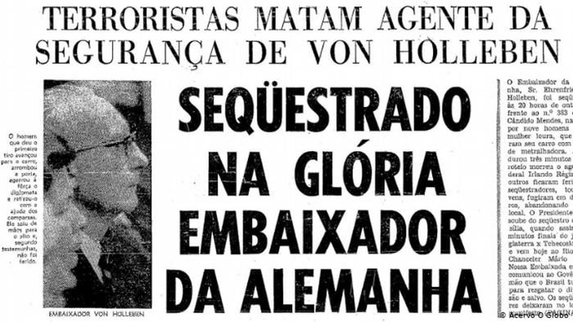 O sequestro do embaixador alemão em 1970