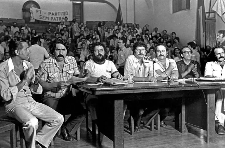 Reunião nacional do Partido dos Trabalhadores em razão de sua fundação em fevereiro de 1980
