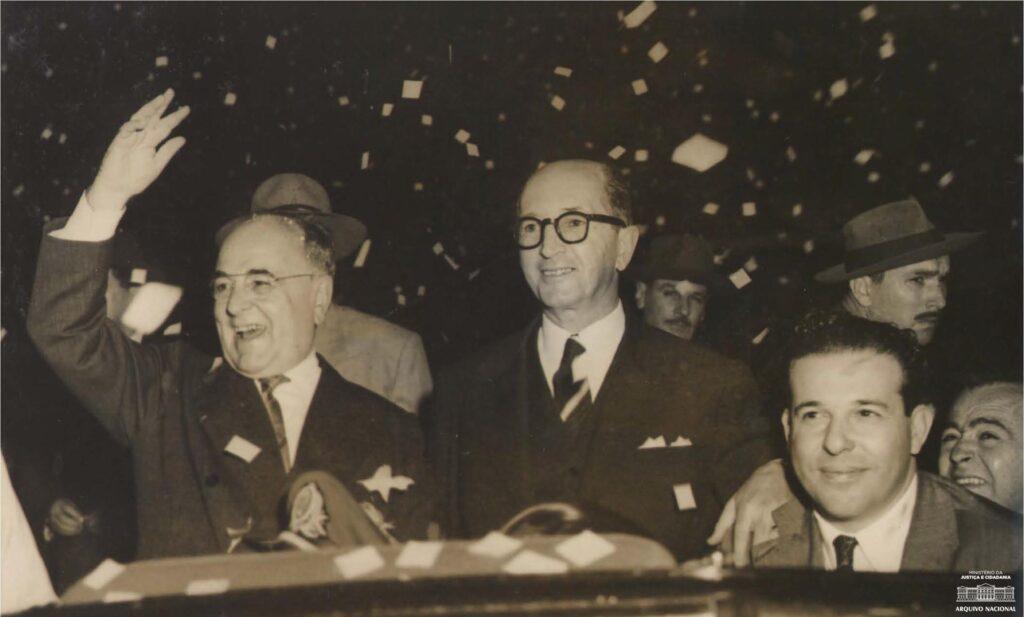 Vargas e seu ministro, João Goulart