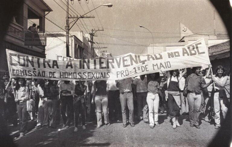 Manifestação do Primeiro de Maio em São Bernardo do Campo, 1980