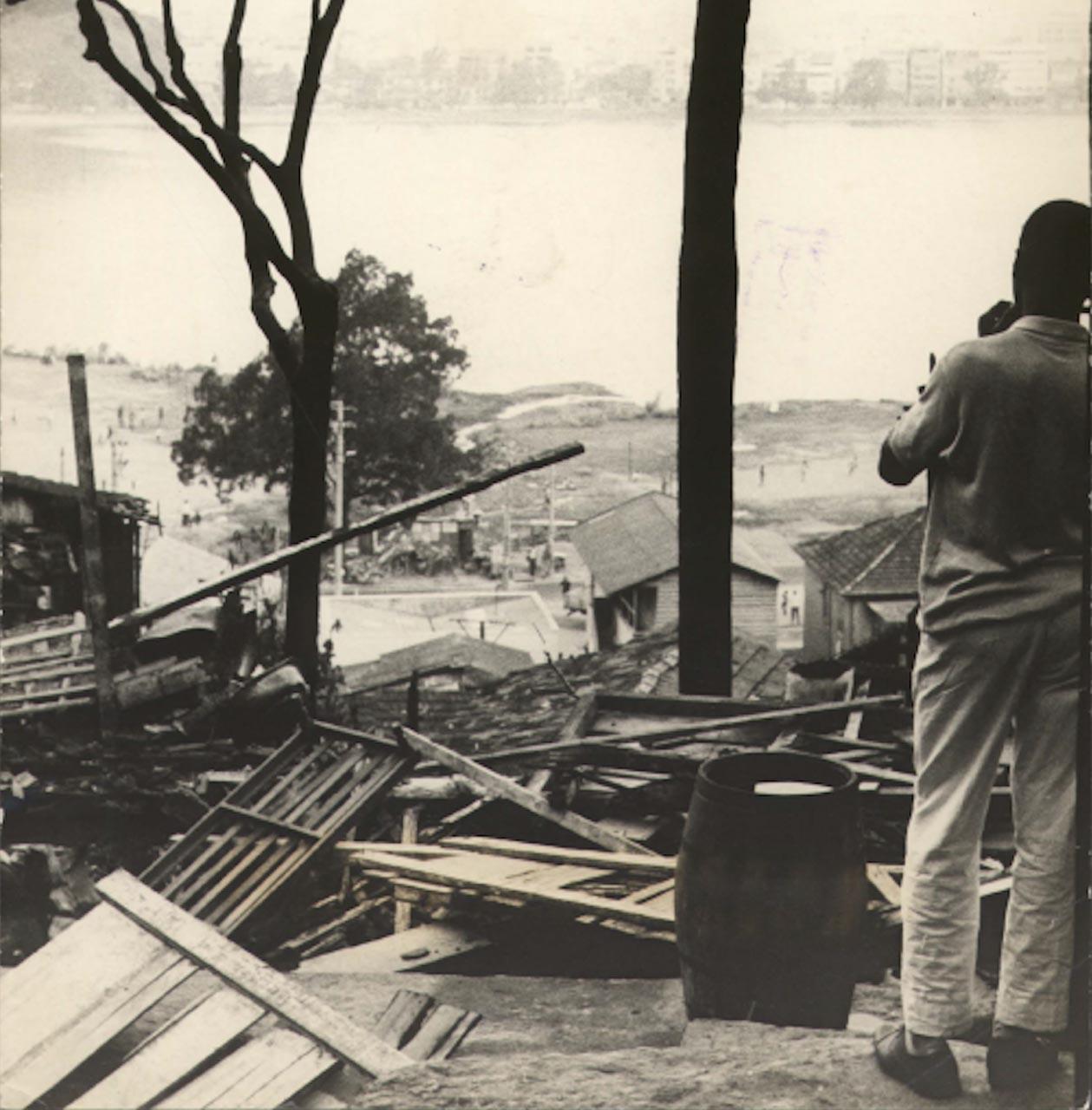 Destruição da favela da Catacumba em 1968