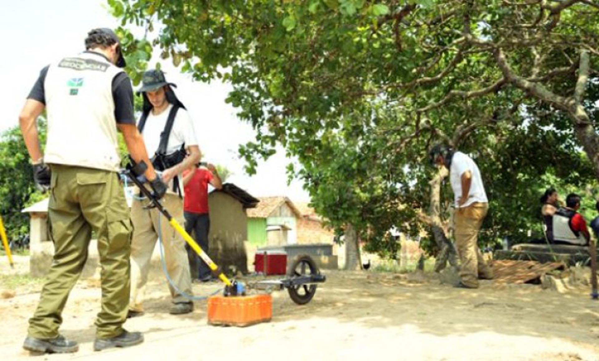 Grupo de Trabalho Araguaia realizando buscas