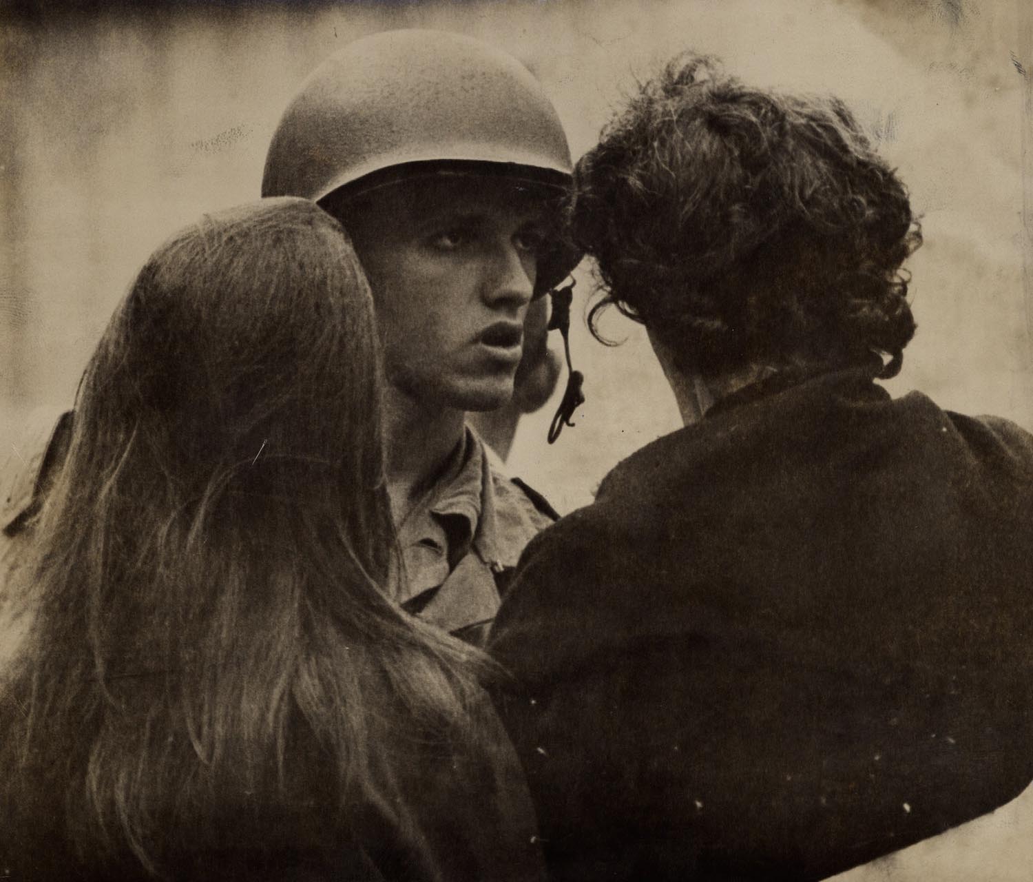 Soldado em ação durante o 1º de abril de 1964