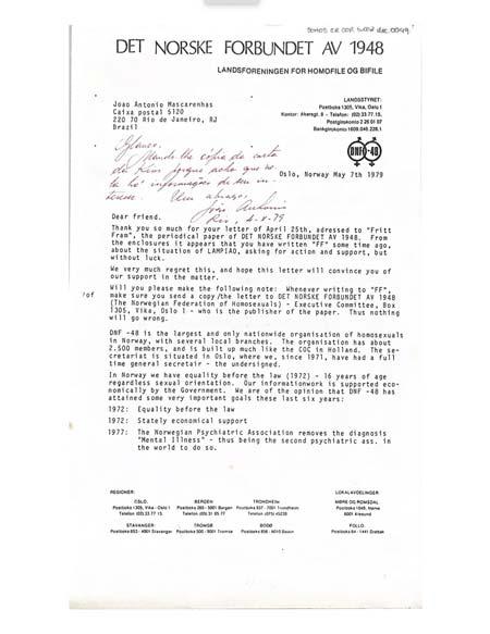 Carta da DNF