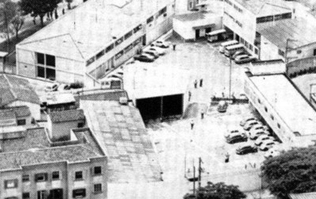 Complexo da 36ª DP/SP, onde funcionou o DOI-CODI, um dos principais centros de repressão do regime militar. Fonte: Comissão da Verdade Rubens Paiva / ALESP.