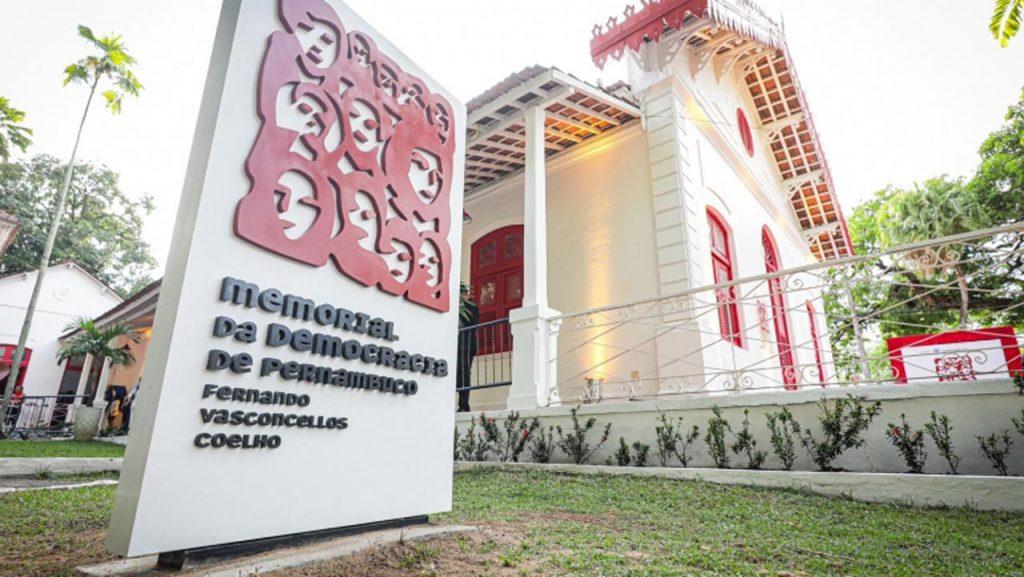 Memorial da Democracia de Pernambuco Fernando Vasconcellos Coelho. Fonte Prefeitura de Recife PE